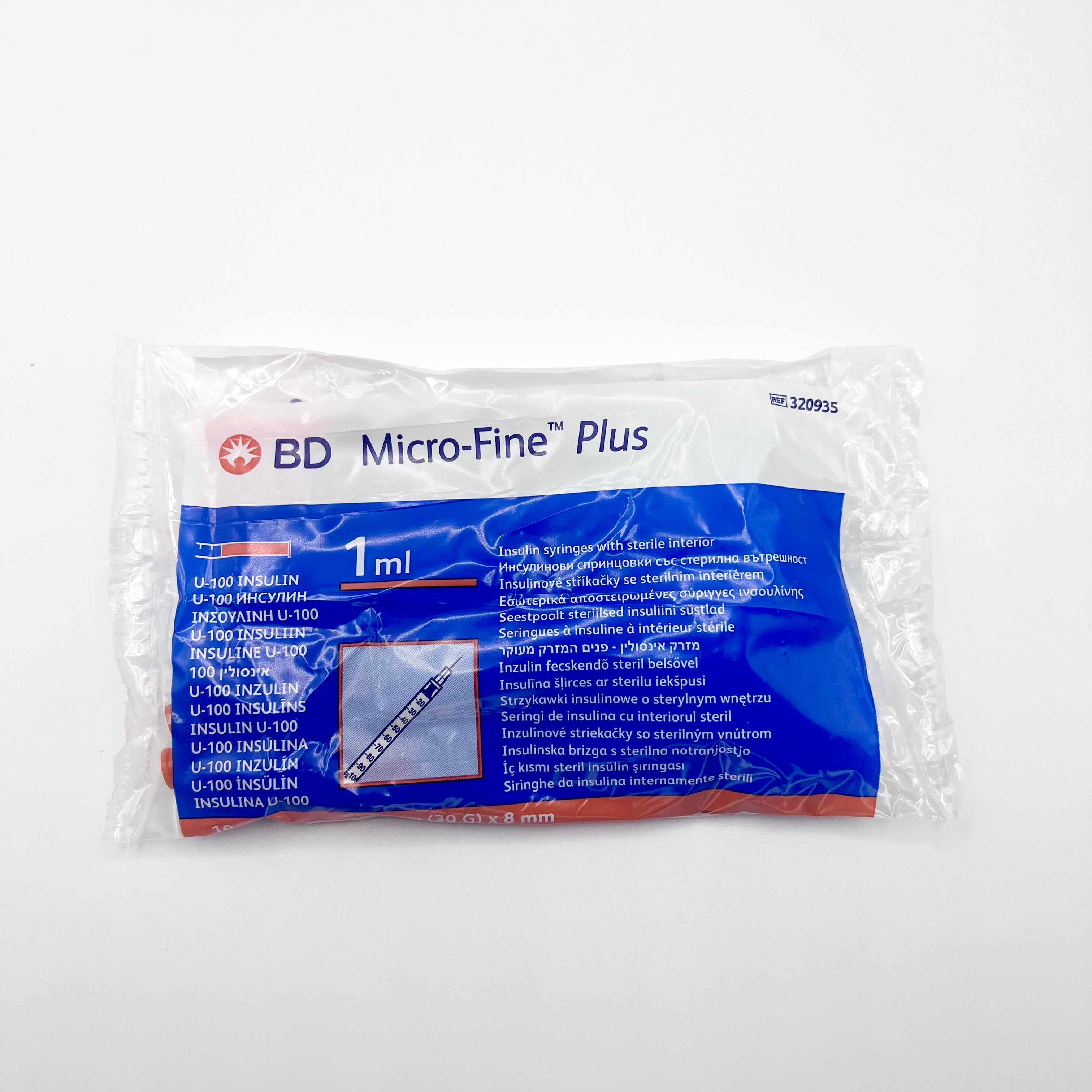 10x 8mm 30g Needle Syringes
